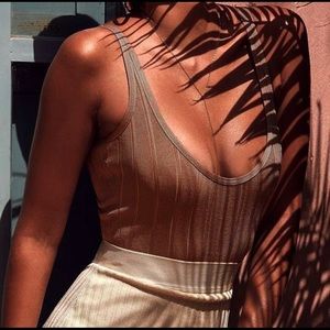 COPY - SALT & LACE INTIMATES Island Sport Mauve Scoop Neck Bodysuit